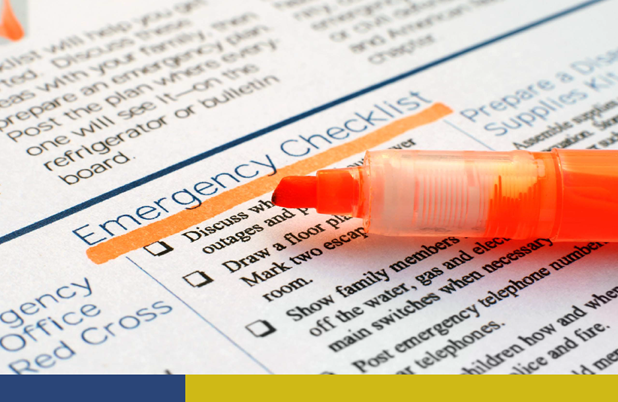 Sample emergency checklist