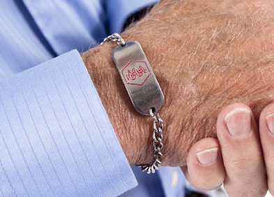 MedicAlert bracelet