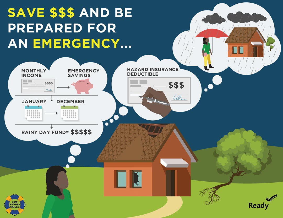 Save money and be prepared for an emergency
