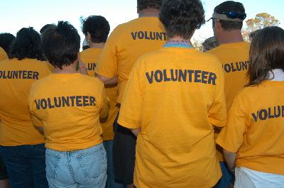 Group of volunteers