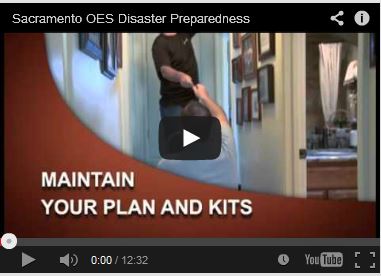Sacramento OES Disaster Preparedness Video